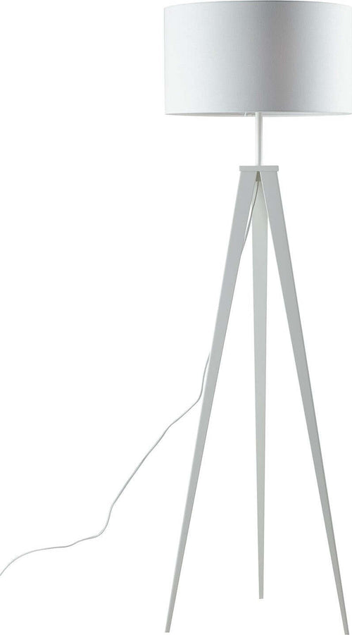 Piantana Ibis Bianca 1Xe27 160X50Cm Illuminazione/Illuminazione per interni/Lampade/Lampade da terra Led Mall Home - Napoli, Commerciovirtuoso.it