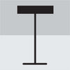 Piantana-Illuminando-CILINDRO-TE-43-E27-LED-metallo-tessuto-lampada-terra-classica-moderna