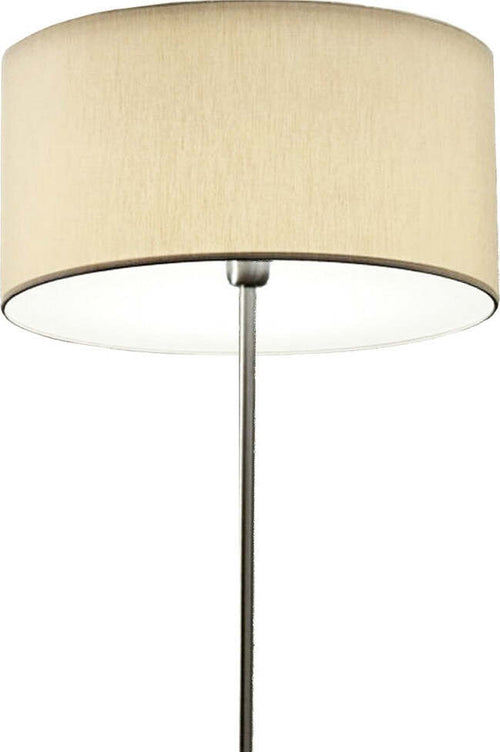 Piantana-Illuminando-CILINDRO-TE-43-E27-LED-metallo-tessuto-lampada-terra-classica-moderna