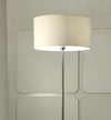 Piantana-Illuminando-CILINDRO-TE-43-E27-LED-metallo-tessuto-lampada-terra-classica-moderna