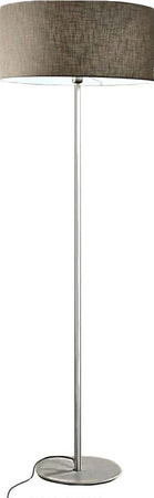 Piantana-Illuminando-CILINDRO-TE-58-E27-LED-metallo-tessuto-cilindro-lampada-terra-classica-moderna