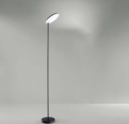 Piantana-In-Metallo-Contemporanea-Ophelia-Nero-Led