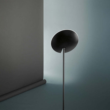 Piantana-In-Metallo-Contemporanea-Ophelia-Nero-Led