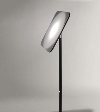 Piantana-In-Metallo-Contemporanea-Radar-Nero-Led
