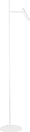 Piantana-In-Metallo-Moderna-Gambo-Bianco-Led