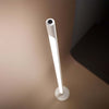 Piantana-In-Metallo-Moderna-Stick-Bianco-Led