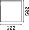Piantana-Industrial-Minimal-Ipotesi-Metallo-Nero-Led-16W-3000K-H50Cm