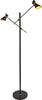 Piantana-Industrial-Nordico-Easel-Acciaio-Nero-Oro-Led-4W-3000K