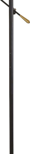 Piantana-Industrial-Nordico-Easel-Acciaio-Nero-Oro-Led-4W-3000K