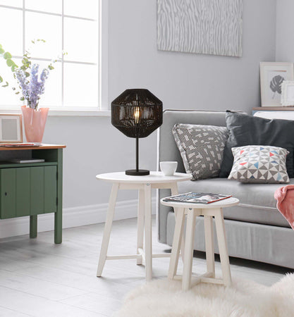 Piantana-Industrial-Nordico-Vimini-Acciaio-Nero-Tessuto-1-Luce-E27