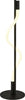 Piantana-Industrial-Serpente-Acciaio-Bianco-Policarbonato-Nero-Led-20W-2700K