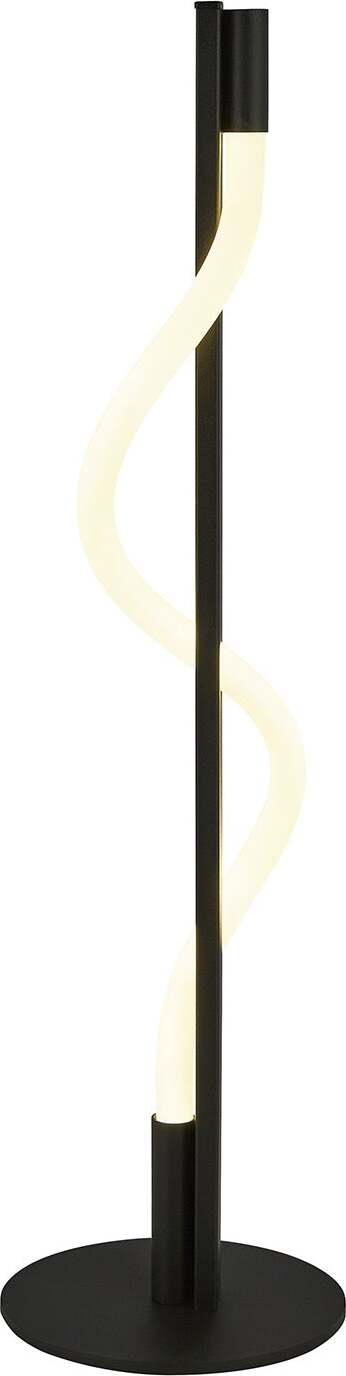 Piantana-Industrial-Serpente-Acciaio-Bianco-Policarbonato-Nero-Led-20W-2700K