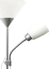 Piantana-Lampada-Da-Terra-2-Porta-Lampadina-Attacco-E27-Per-Casa-Ufficio-Silver-Universo