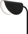 Piantana-Lampada-Da-Terra-Moderno-Mollis-Metallo-Nero-Acrilico-1-Luce-G9-7W