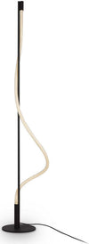 Piantana-Lampada-Da-Terra-Moderno-Tau-Alluminio-Nero-Luce-Led-15W