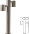 Piantana-Lampione-Da-Giardino-2-Lampade-Agara-35w-Gu10-Led-Luci-Vialetto-Ip44