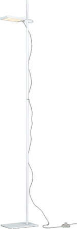 Piantana Led Book Bianca 17W 1300Lm 3200K 25X182X16Cm Illuminazione/Illuminazione per interni/Lampade/Lampade da terra Led Mall Home - Napoli, Commerciovirtuoso.it