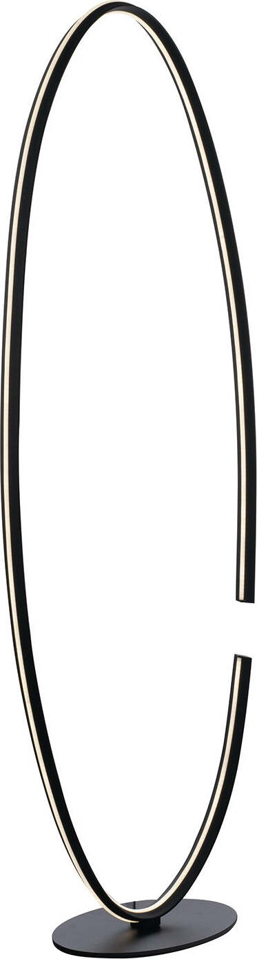 Piantana Led Clarke Nera 32W 1920Lm 4000K 42X133Cm Illuminazione/Illuminazione per interni/Lampade/Lampade da terra Led Mall Home - Napoli, Commerciovirtuoso.it