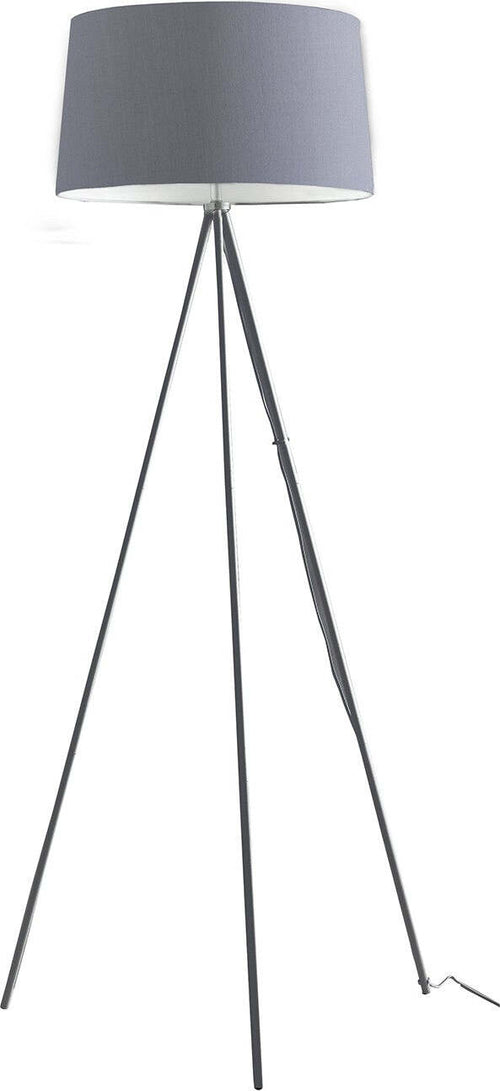 Piantana Marilyn Grigia 1Xe27 48X155Cm Illuminazione/Illuminazione per interni/Lampade/Lampade da terra Led Mall Home - Napoli, Commerciovirtuoso.it