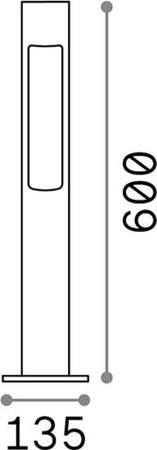 Piantana-Moderna-Acqua-Alluminio-Antracite-1-Luce-G9-3W-3000K-Luce-Calda