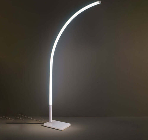 Piantana-Moderna-Ad-Arco-Lazer-Metacrilato-Bianco-Led-19-W-3000K-Made-In-Italy