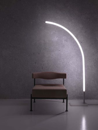 Piantana-Moderna-Ad-Arco-Lazer-Metacrilato-Bianco-Led-19-W-3000K-Made-In-Italy
