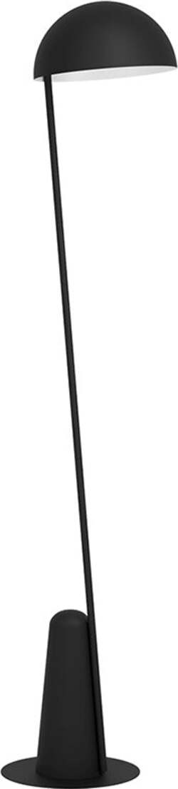 Piantana-Moderna-Aranzola-1-Luce-Acciaio-Nero-E-Bianco