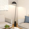 Piantana-Moderna-Aranzola-1-Luce-Acciaio-Nero-E-Bianco