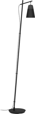 Piantana-Moderna-Canterras-1-Luce-Acciaio-Nero