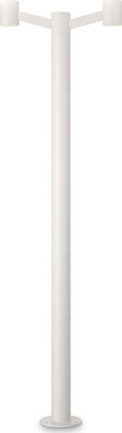 Piantana-Moderna-Clio-Alluminio-Bianco-2-Luci-E27