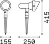 Piantana-Moderna-Da-Esterno-Terra-Alluminio-Antracite-1-Luce-E27