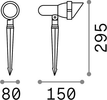 Piantana-Moderna-Da-Esterno-Terra-Alluminio-Bianco-1-Luce-Gu10