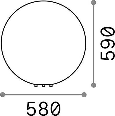 Piantana-Moderna-Doris-Materie-Plastiche-Bianco-1-Luce-E27-D58Cm