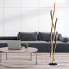 Piantana-Moderna-Fioritura-Alluminio-Nero-Silicone-Marrone-Led-32W-Cct