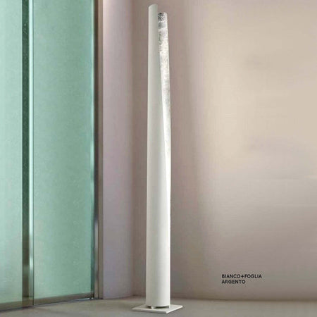 Piantana-moderna-Fratelli-Braga-CANNULA-2102-T-E27-LED-dimmerabile-lampada-terra-metallo