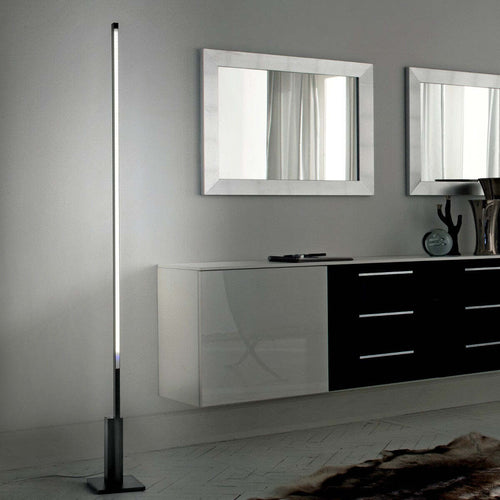 Piantana-moderna-fratelli-Braga-ELLE-2089-T-LED-touch-dimmer-metallo-lampada-terra