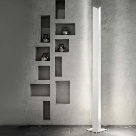 Piantana-moderna-Fratelli-Braga-LITHOS-2112-T-LED-dimmerabile-lampada-terra-metallo