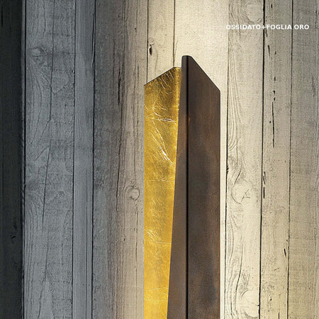 Piantana-moderna-Fratelli-Braga-LITHOS-2112-T-LED-dimmerabile-lampada-terra-metallo