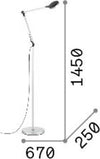 Piantana-Moderna-Futura-Alluminio-Materie-Plastiche-Bianco-Led-12,5W-4000K