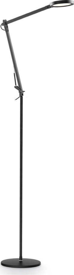 Piantana-Moderna-Futura-Alluminio-Materie-Plastiche-Nero-Led-12,5W-4000K