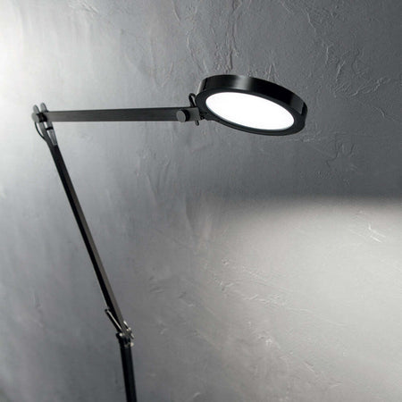 Piantana-Moderna-Futura-Alluminio-Materie-Plastiche-Nero-Led-12,5W-4000K