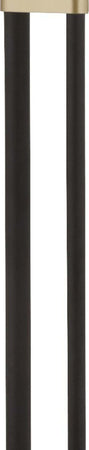 Piantana-Moderna-Gio-Acciaio-Nero-Policarbonato-Bianco-Led-27,5W-3000K