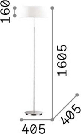 Piantana-Moderna-Hilton-Metallo-Bianco-2-Luci-E14