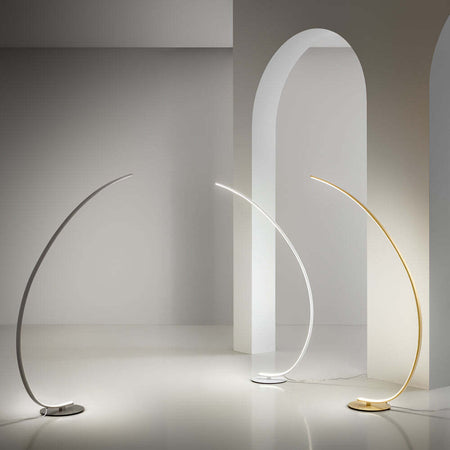 Piantana-Moderna-Iole-Alluminio-Bianco-Satinato-E-Silicone-Led-1-Luce-30W