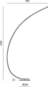 Piantana-Moderna-Iole-Alluminio-Bianco-Satinato-E-Silicone-Led-1-Luce-30W