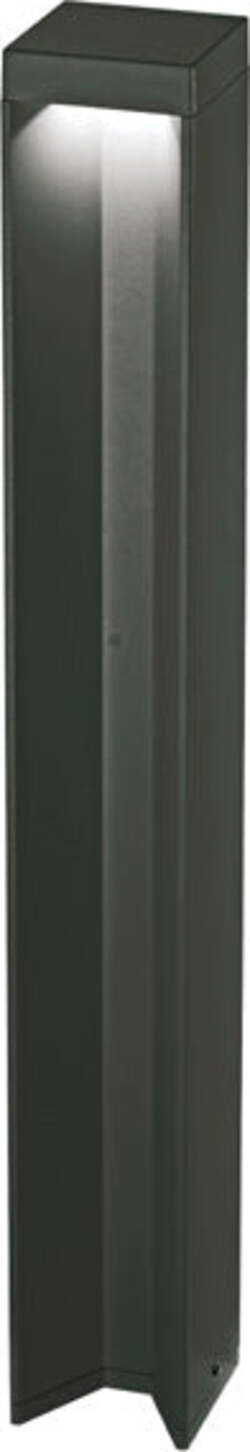 Piantana-Moderna-Kurt-Metallo-Nero-Led-12W-3000K-Luce-Calda