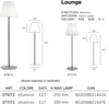 Piantana-moderna-Livos-LOUNGE-379-377-E27-LED-alluminio-resina-lampada-terra