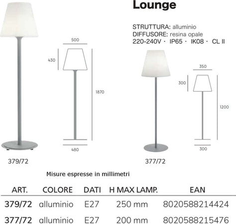 Piantana-moderna-Livos-LOUNGE-379-377-E27-LED-alluminio-resina-lampada-terra