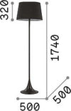 Piantana-Moderna-London-Metallo-Cromo-1-Luce-E27