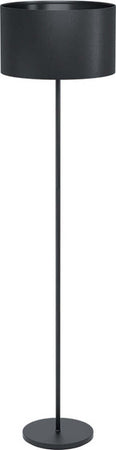 Piantana-Moderna-Maserlo-1-Luce-Acciaio-Nero